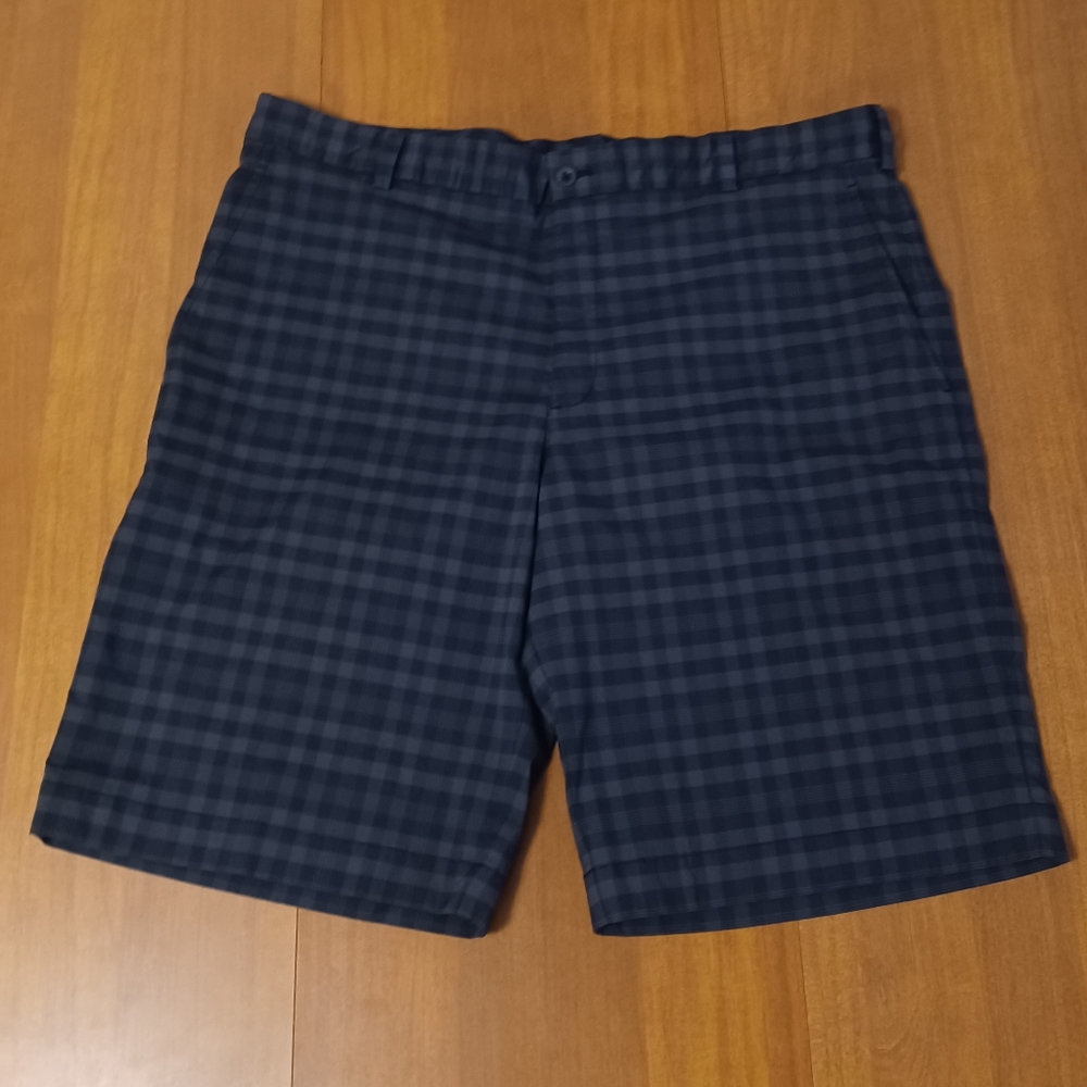 Nike Golf Tour Chino Shorts Mens 38 (Inseam 11") Black Checkered FA121204HKC